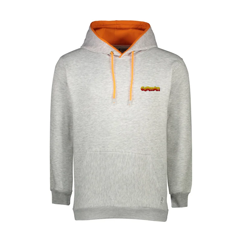 هودی مردانه دورس داخل کرکی آستر نارنجی کد 1-210