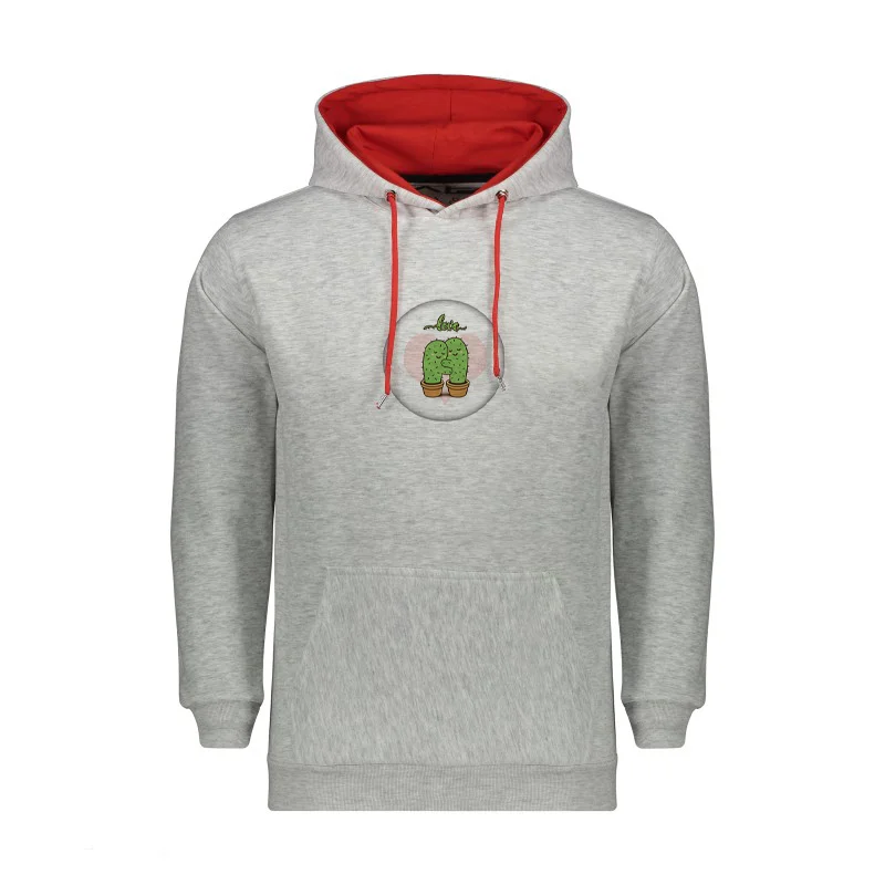 هودی زنانه دورس داخل کرکی آستر قرمز کد 3-727