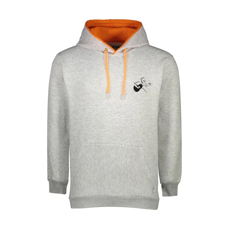 هودی مردانه دورس داخل کرکی آستر نارنجی کد 1-219