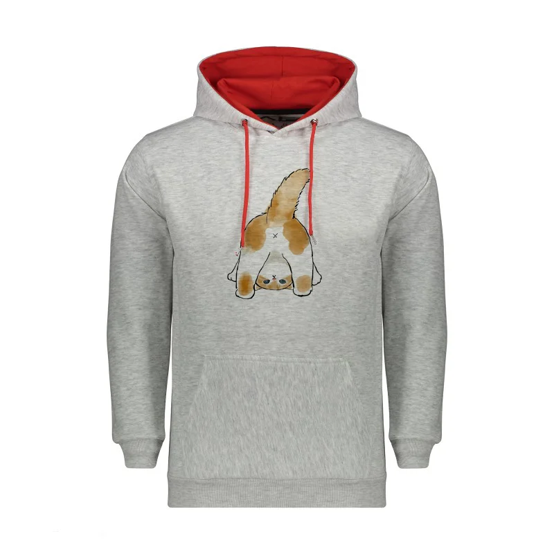 هودی زنانه دورس داخل کرکی آستر قرمز کد 705