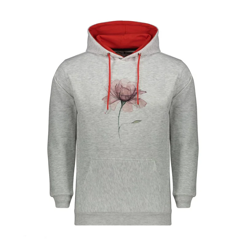 هودی زنانه دورس داخل کرکی آستر قرمز کد 734