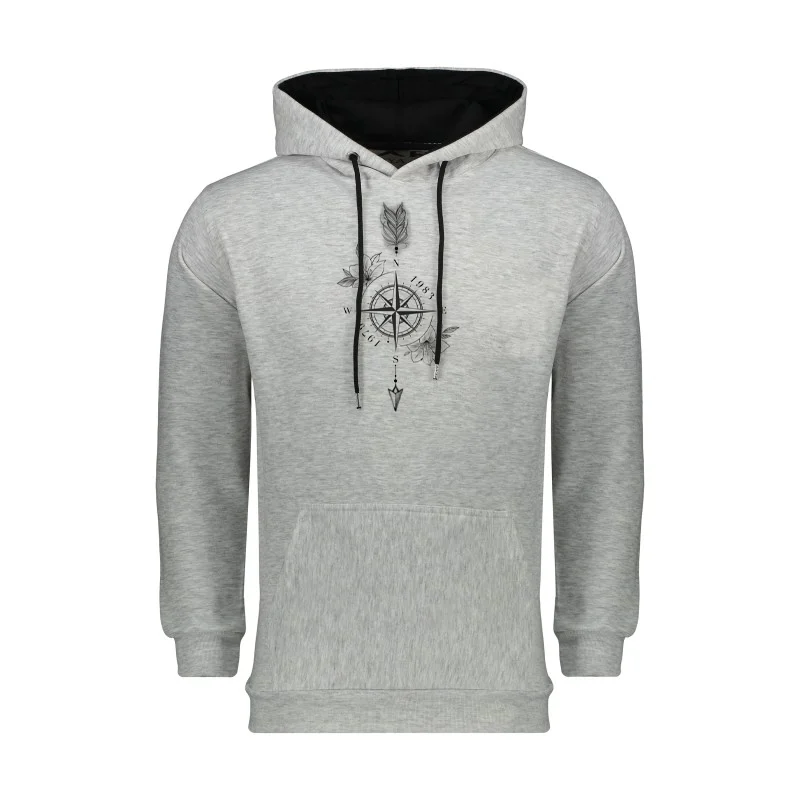 هودی مردانه دورس داخل کرکی آستر مشکی کد  386